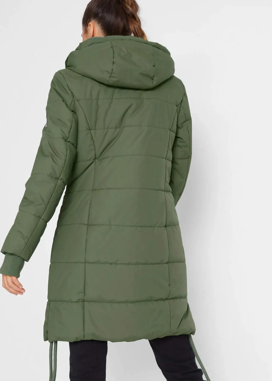 bonprix Jacken & Mäntel|Bekleidung·Hosen^Wasserabweisender Steppmantel dunkelkhaki