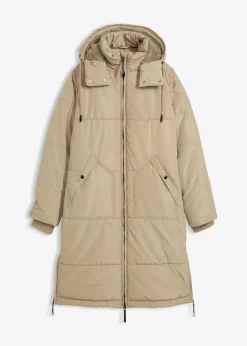 bonprix Bekleidung·Hosen|Jacken & Mäntel^wasserabweisender Steppmantel new khaki