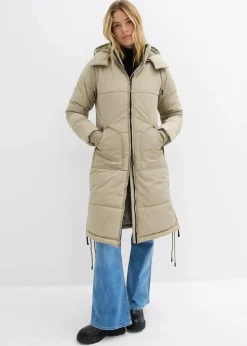 bonprix Bekleidung·Hosen|Jacken & Mäntel^wasserabweisender Steppmantel new khaki
