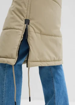 bonprix Bekleidung·Hosen|Jacken & Mäntel^wasserabweisender Steppmantel new khaki
