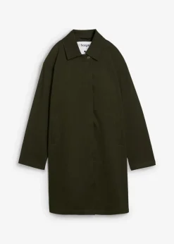 bonprix Jacken & Mäntel|Bekleidung·Hosen^Wasserabweisender Trenchcoat, Oversized nachtoliv