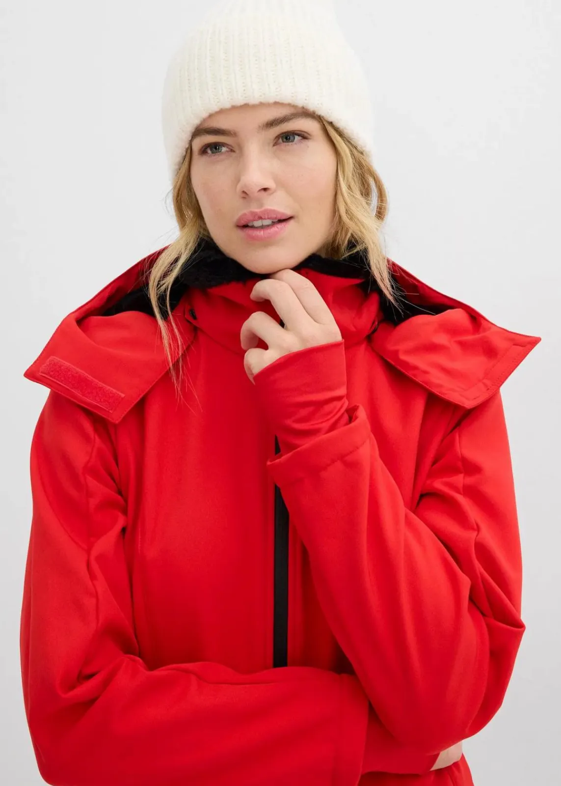 bonprix Bekleidung·Jumpsuits|Bekleidung·Sweat^wasserabweisender, warmgefütterter Softshell-Skianzug lavarot