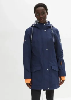 bonprix Bekleidung·Hosen|Jacken & Mäntel^wasserdichte Funktions-Übergangsjacke dunkelblau
