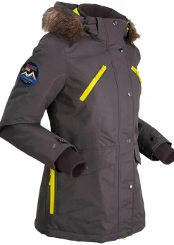 bonprix Bekleidung·Hosen|Jacken & Mäntel^wasserdichte Funktions-Jacke schiefergrau