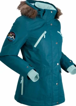 bonprix Nachhaltigere Materialien|Jacken & Mäntel^wasserdichte Funktions-Jacke blaupetrol