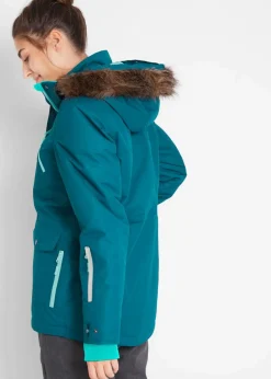 bonprix Nachhaltigere Materialien|Jacken & Mäntel^wasserdichte Funktions-Jacke blaupetrol