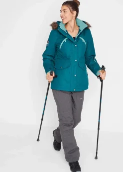 bonprix Nachhaltigere Materialien|Jacken & Mäntel^wasserdichte Funktions-Jacke blaupetrol