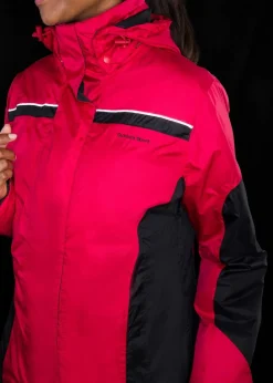 bonprix Bekleidung·Hosen|Jacken & Mäntel^wasserdichte Funktionsjacke rot/schwarz