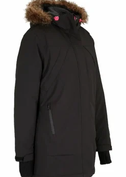 bonprix Bekleidung·Hosen|Nachhaltigere Materialien^wasserdichte Funktions-Parka schwarz