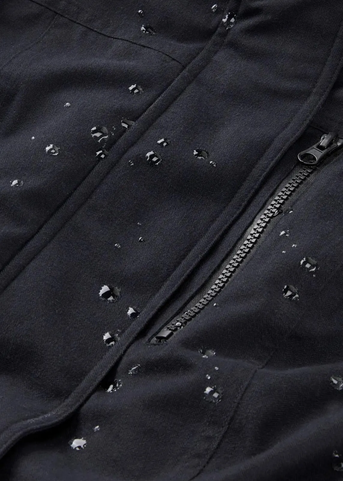bonprix Bekleidung·Hosen|Jacken & Mäntel^wasserdichte Funktions-Parka mit Teddyfleece in der Kapuze schwarz
