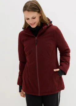 bonprix Bekleidung·Jumpsuits|Bekleidung·Sweat^Wasserdichte 2in1 Optik Funktions-Jacke kastanienrot