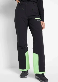 bonprix Bekleidung·Jumpsuits|Bekleidung·Sweat^wasserdichte Ski Funktions-Thermohose mit Schneefang schwarz