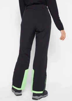 bonprix Bekleidung·Jumpsuits|Bekleidung·Sweat^wasserdichte Ski Funktions-Thermohose mit Schneefang schwarz