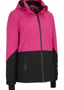 bonprix Jacken & Mäntel|Sportbekleidung^wasserdichte Ski Funktions-Jacke magnolienpink/schwarz