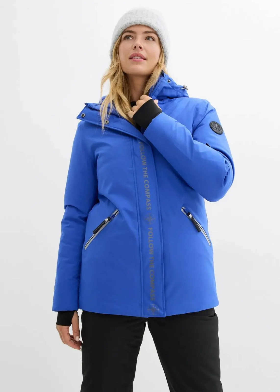 bonprix Jacken & Mäntel|Sportbekleidung^wasserdichte Ski Funktions-Jacke edelsteinblau