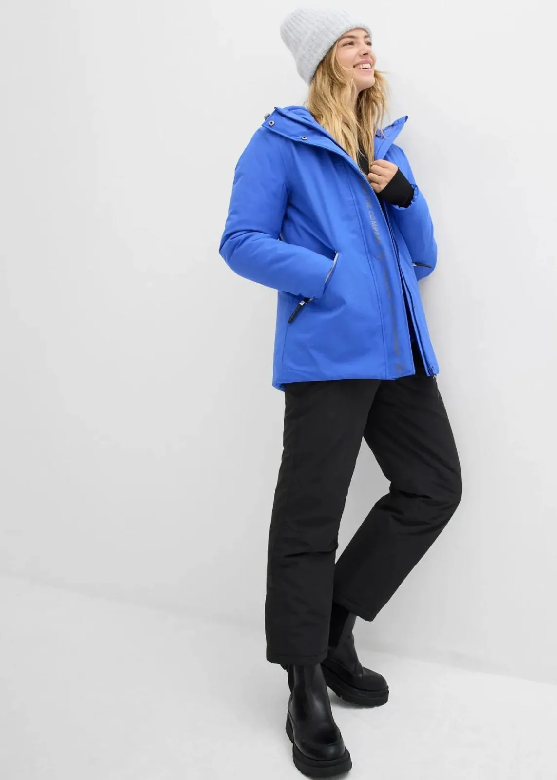 bonprix Jacken & Mäntel|Sportbekleidung^wasserdichte Ski Funktions-Jacke edelsteinblau