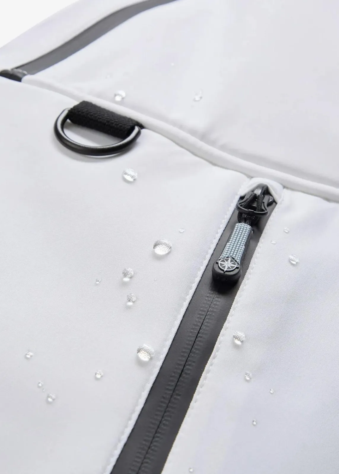 bonprix Nachhaltigere Materialien|Jacken & Mäntel^wasserdichte Ski-Jacke mit Schneefang weiß