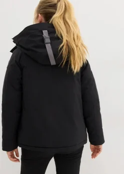 bonprix Bekleidung·Jumpsuits|Bekleidung·Sweat^wasserdichte Ski-Jacke mit Schneefang schwarz