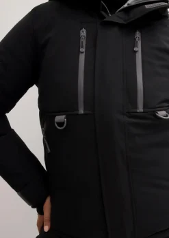 bonprix Bekleidung·Jumpsuits|Bekleidung·Sweat^wasserdichte Ski-Jacke mit Schneefang schwarz