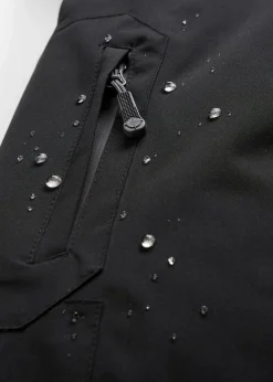 bonprix Bekleidung·Jumpsuits|Bekleidung·Sweat^wasserdichte Ski-Jacke mit Schneefang schwarz