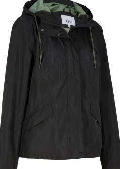 bonprix Bekleidung·Jumpsuits|Bekleidung·Sweat^wasserdichte, ultraleichte Funktionsjacke schwarz