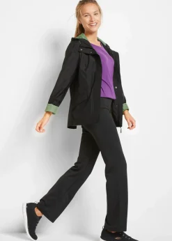 bonprix Bekleidung·Jumpsuits|Bekleidung·Sweat^wasserdichte, ultraleichte Funktionsjacke schwarz