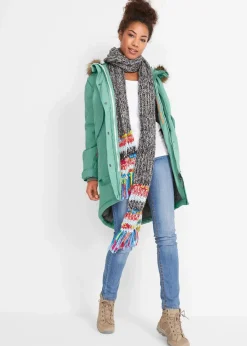 bonprix Jacken & Mäntel|Bekleidung·Hosen^Wasserdichter Funktionsmantel salbeigrün