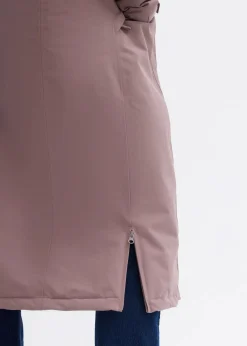 bonprix Jacken & Mäntel|Bekleidung·Hosen^wasserdichter Outdoor-Mantel mit Fellimitat matt braun