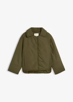 bonprix Jacken & Mäntel|Bekleidung·Hosen^Wattierte Jacke dunkeloliv