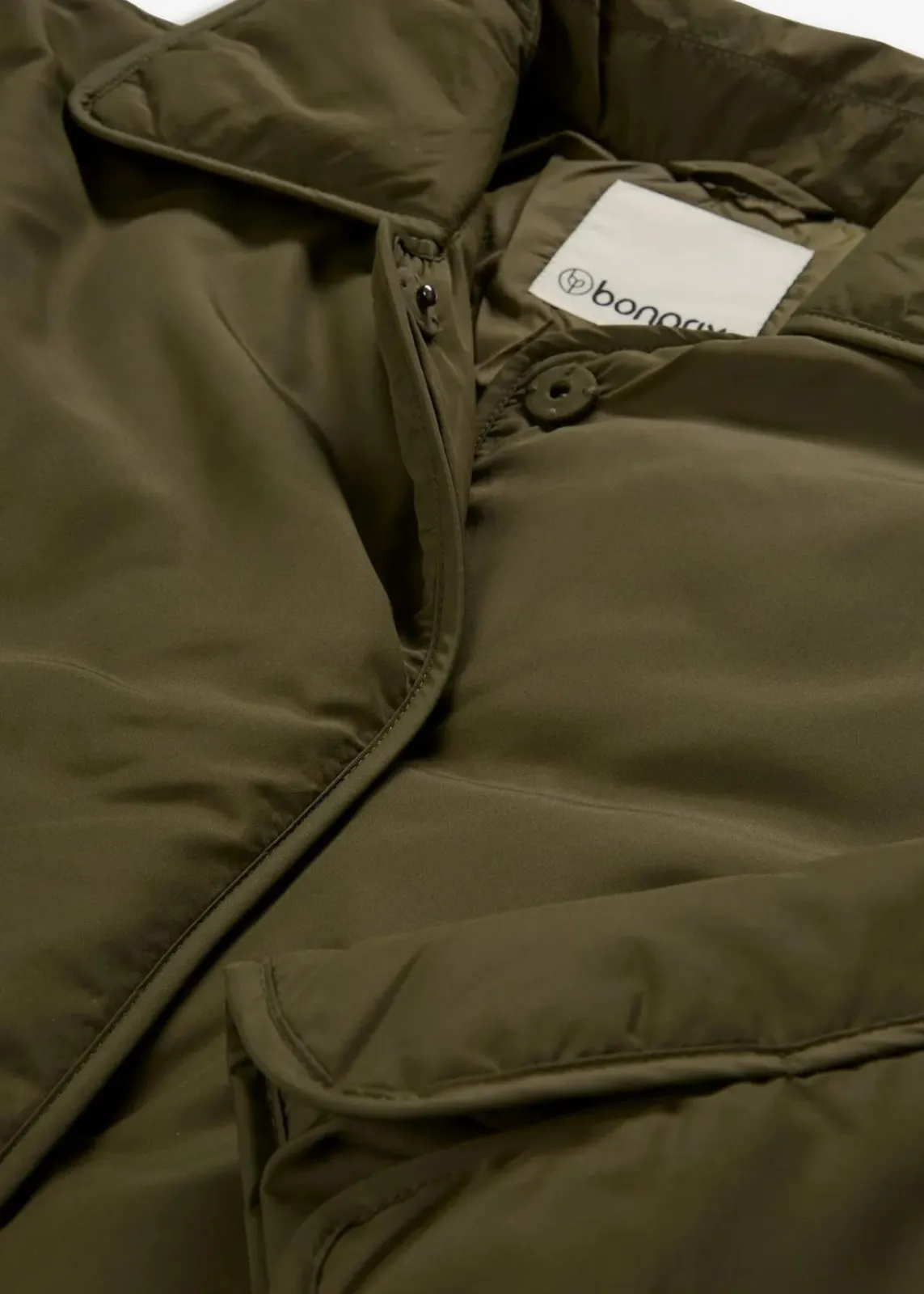 bonprix Jacken & Mäntel|Bekleidung·Hosen^Wattierte Jacke dunkeloliv
