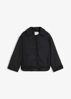 bonprix Bekleidung·Hosen|Jacken & Mäntel^Wattierte Jacke schwarz