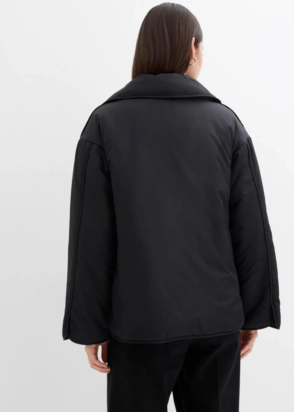 bonprix Bekleidung·Hosen|Jacken & Mäntel^Wattierte Jacke schwarz