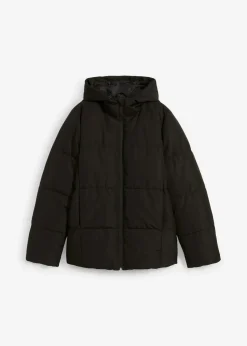 bonprix Bekleidung·Hosen|Jacken & Mäntel^Wattierte Steppjacke, kurz schwarz