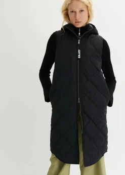 bonprix Jacken & Mäntel|Nachhaltigere Materialien^Wattierte Steppweste schwarz