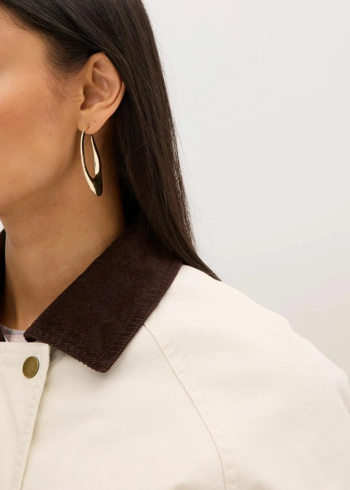 bonprix Bekleidung·Hosen|Jacken & Mäntel^Wattierte Twill-Jacke naturbeige