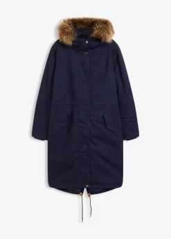 bonprix Jacken & Mäntel|Bekleidung·Hosen^Wattierter Long-Parka tintenblau