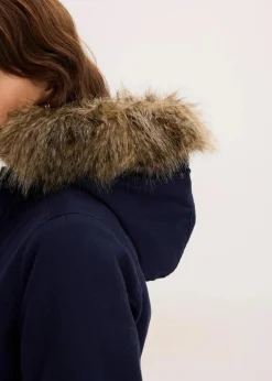 bonprix Jacken & Mäntel|Bekleidung·Hosen^Wattierter Long-Parka tintenblau