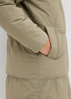 bonprix Bekleidung·Hosen|Jacken & Mäntel^Wattierter Steppmantel raucholiv