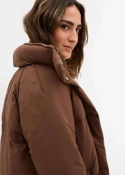 bonprix Nachhaltigere Materialien|Jacken & Mäntel^Wattierter Steppmantel braun