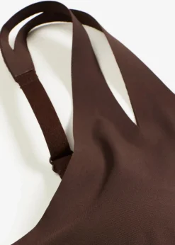 bonprix Nachhaltigere Materialien|Seamless^Wattiertes Feel Comfort Seamless Bralette dunkelbraun