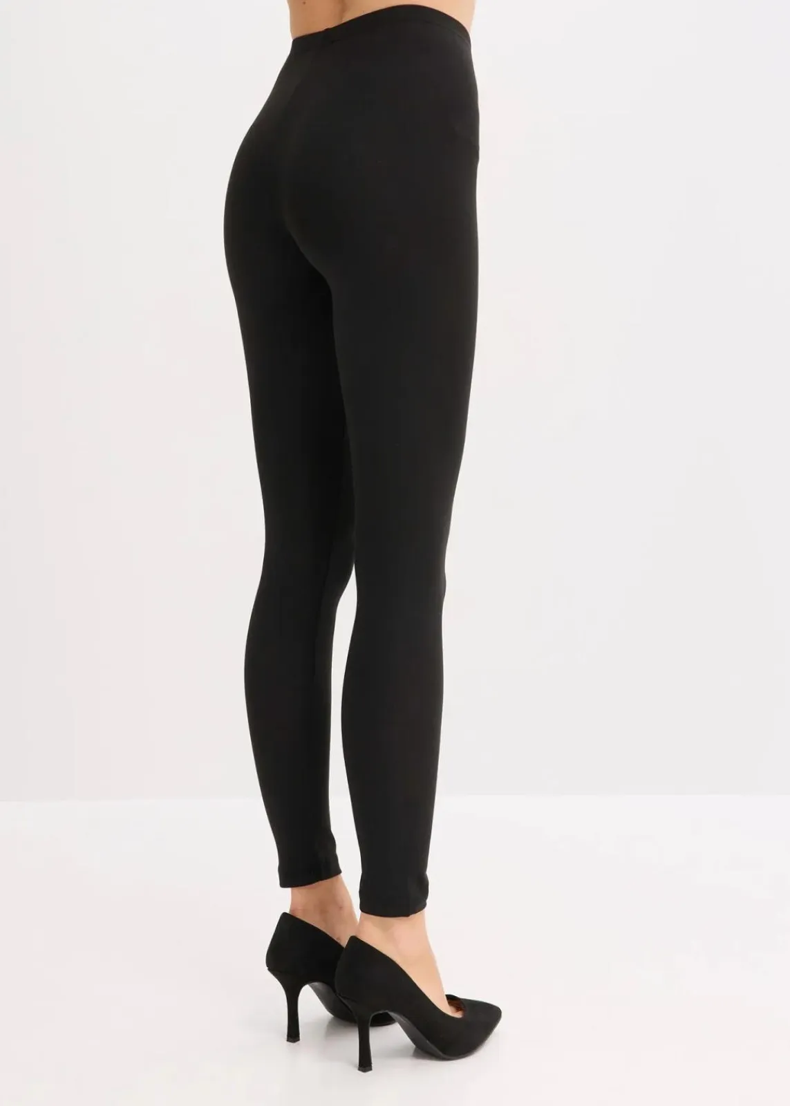 bonprix Wäsche·Socken & Strumpfhosen|Bekleidung·Kleider^weiche Leggings schwarz