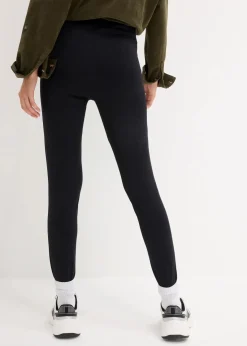 bonprix Bekleidung·Blazer|Umstandsmode^Weiche Umstandsleggings mit angerauter Innenseite schwarz