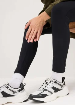 bonprix Bekleidung·Blazer|Umstandsmode^Weiche Umstandsleggings mit angerauter Innenseite schwarz