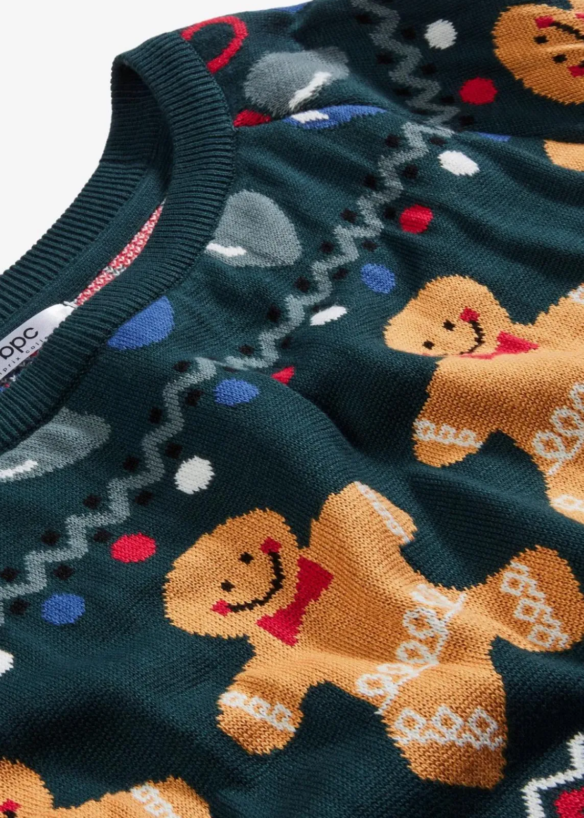 bonprix Bekleidung·Umstandsmode|Kleider^Weihnachts-Strickkleid tiefgrün