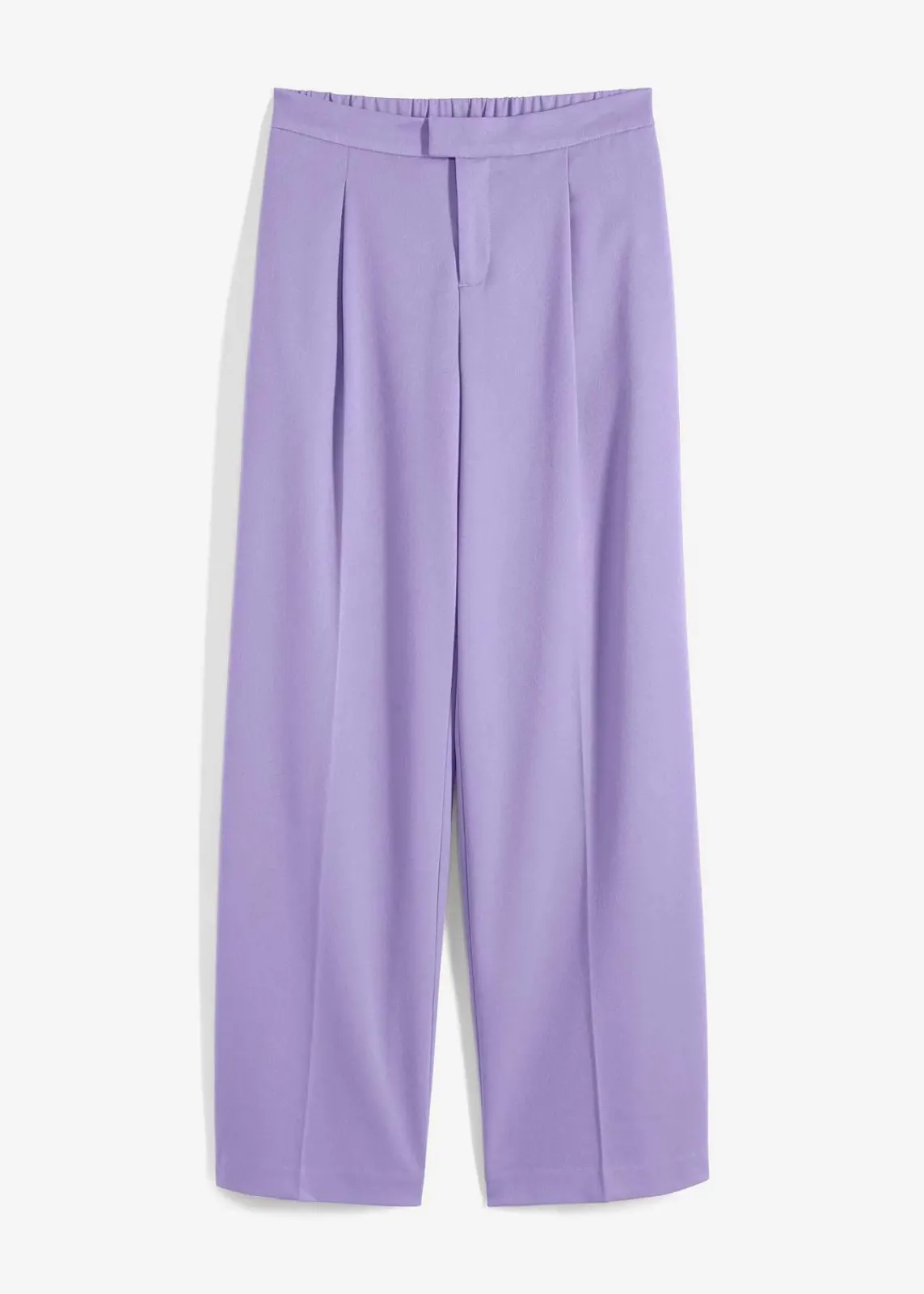 bonprix Nachhaltigere Materialien|Hosen^Weite Bundfaltenhose hellviolett