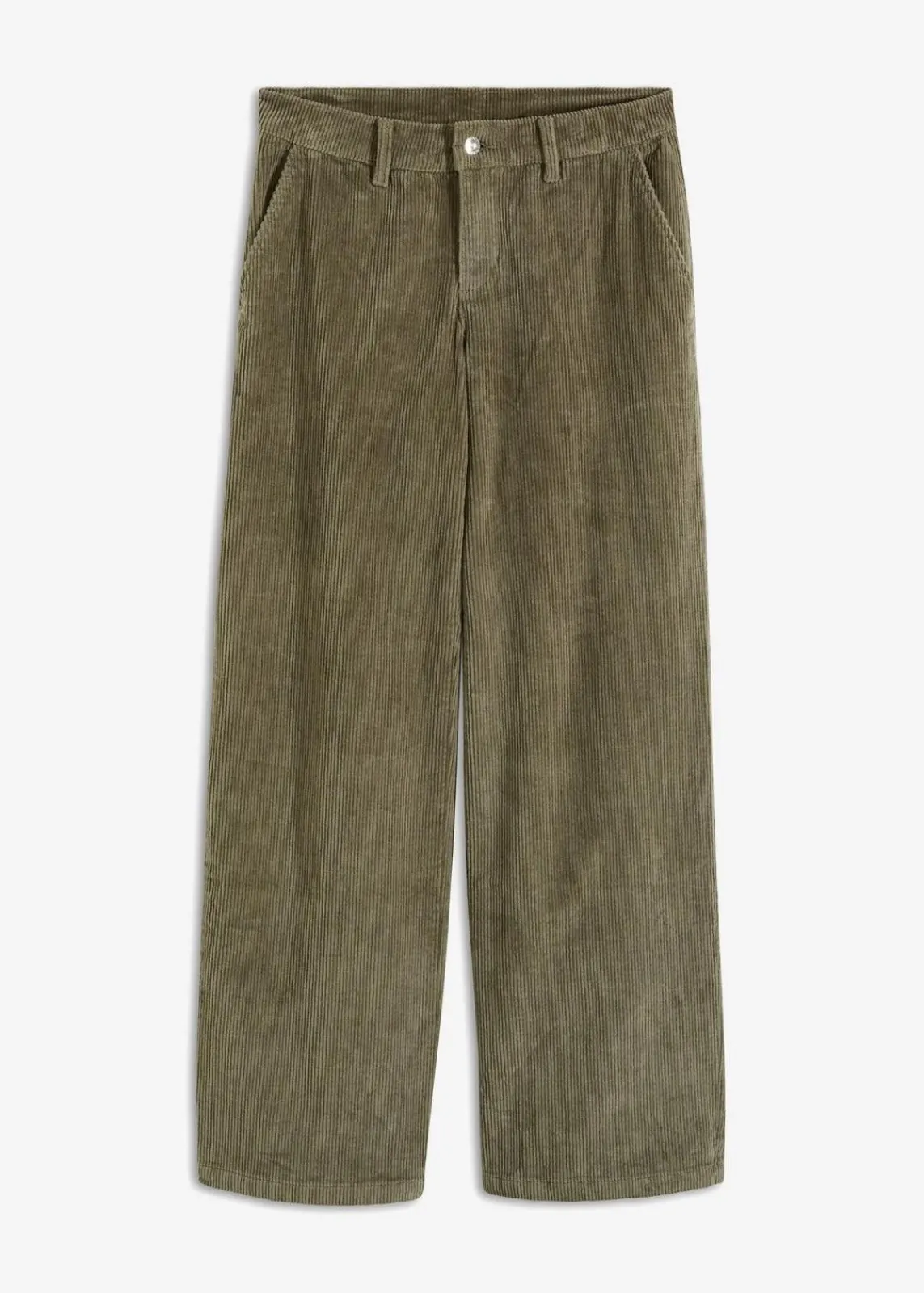 bonprix Hosen|Bekleidung·Kleider^Weite Cordhose raucholiv
