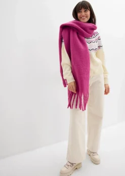 bonprix Bekleidung·Kleider|Hosen^Weite Cordhose perlweiß