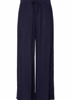 bonprix Bekleidung·Kleider|Hosen^Weite Hose dunkelblau