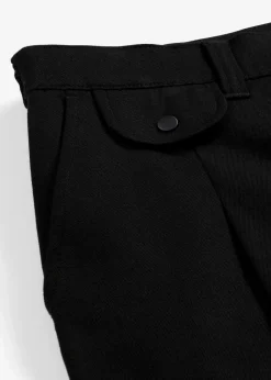 bonprix Bekleidung·Kleider|Hosen^Weite Marlenehose schwarz