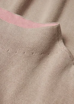bonprix Bekleidung·Umstandsmode|Bekleidung·Jeans^Wende-Pullover aus Feinstrick naturstein/aschrosa